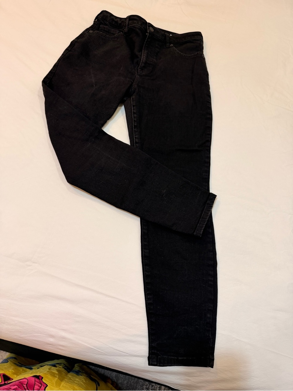 Everlane women ‘s the Curvy High Rise Sknny jeans in black size 31 Regular